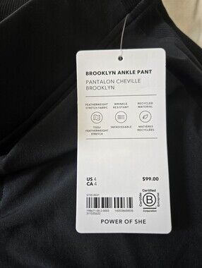Athleta Brooklyn Mid Rise Ankle Pant